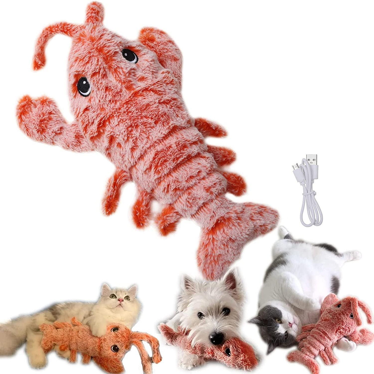 Loco Lobster™ Interactive Dog Toy - KanaGear