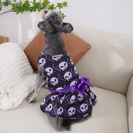 Skull Halloween Pet Outfit