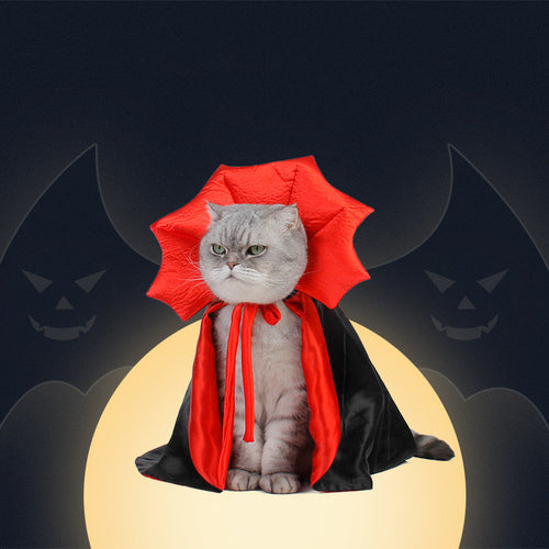 Halloween Vampire Cape for Dog and Cat