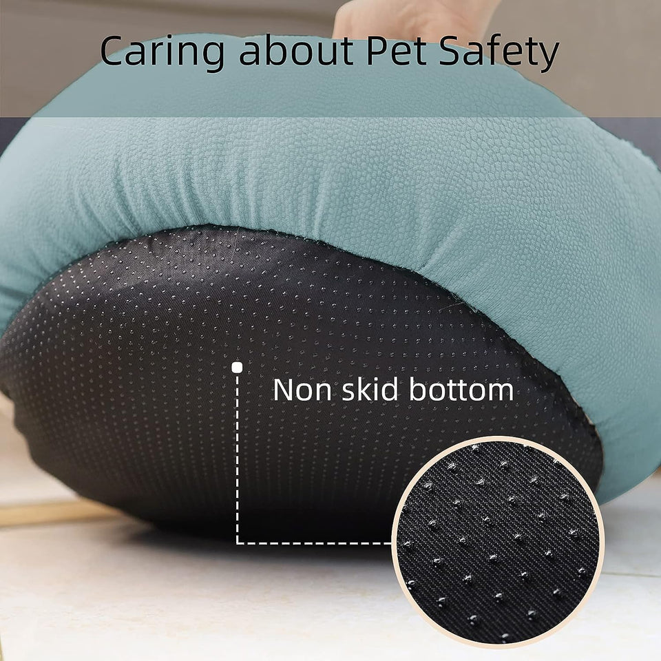Donut Cozy Hooded Pet Bed