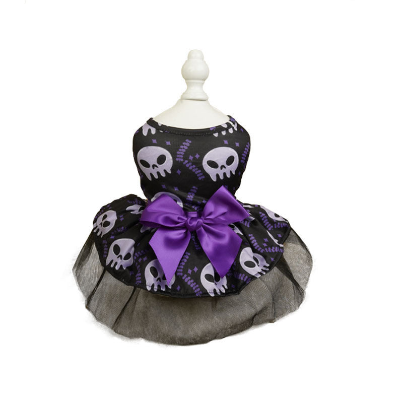 Skull Halloween Pet Outfit