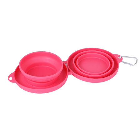 Collapsible Double Bowl