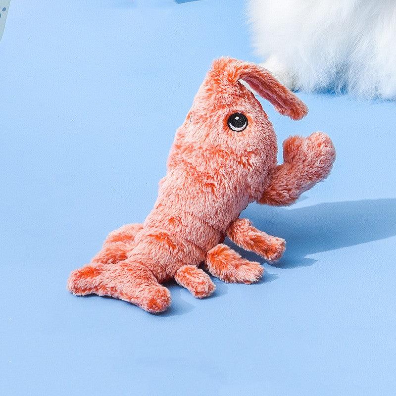 Floppy Lobster Dog Toy, Orange USB Charging Dog Chew Toy, Plush Jumping  Lobster Interactive Toys for Dog Cat (10.2x5.5x2.8inch)