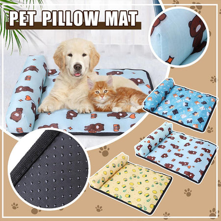 Multi-colour Ice Pillow Mat for Pets