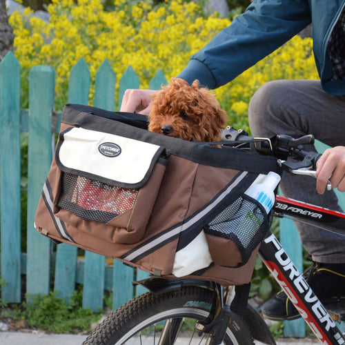 Pet Comer Bicycle Handlebar Basket