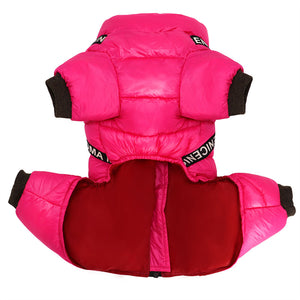 Waterproof Snowflakes Pet Jacket