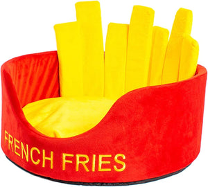 Fries & Hamburger Pet Bed - Quirky Edition